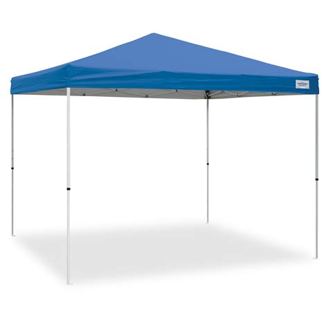 It takes about 3 minutes to set up the 100 sq. V-Series® II Pro 10x10 Instant Canopy Kit * Caravan Canopy
