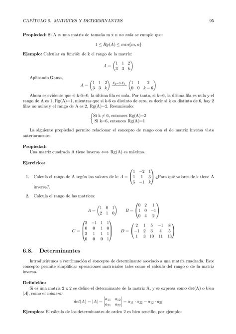 Resumen De Matrices Y Determinantes By Patricia Galvan Issuu My Xxx