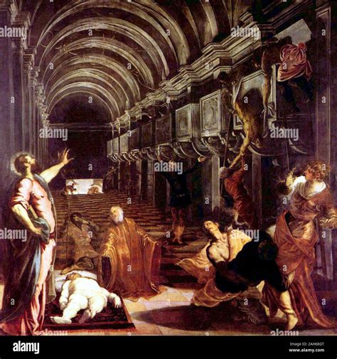 Finding Of The Body Of St Mark 1548 Pinacoteca Di Brera By Jacopo