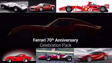 Assetto Corsa Details On Ferrari Th Anniversary Celebration Pack