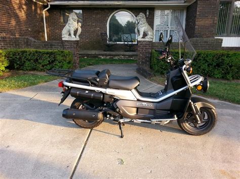 It goes 43mph downhill with a good tail wind. Honda Big Ruckus Ps250 motorcycles for sale