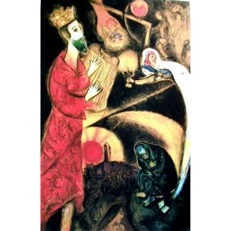 Marc Chagall King David