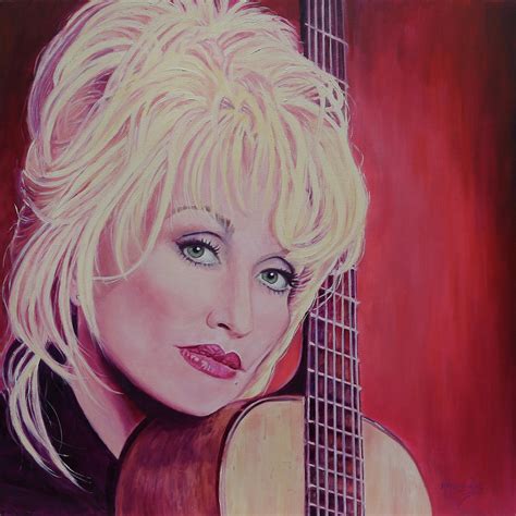 It S All Wrong But It S All Right Dolly Parton Painting By Maria Modopoulos Pixels Merch