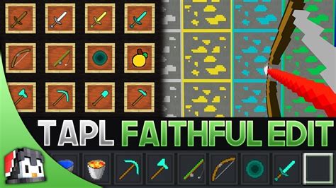 Tapl Faithful Edit Mcpe Pvp Texture Pack Fps Friendly