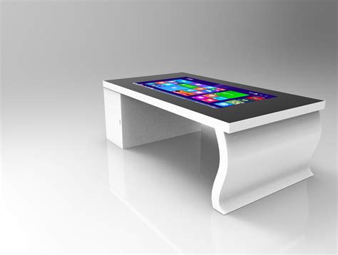 Let it stand out in your living room and impress your guests when you connect your device to play games, surf the web and more! 1080p Interactive Touch Screen Coffee Table White Shell ...