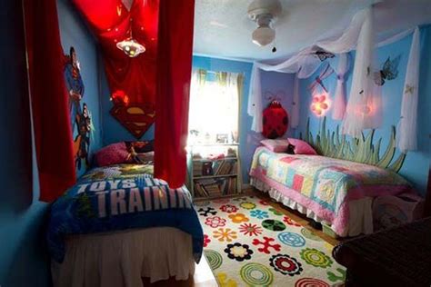 21 Brilliant Ideas For Boy And Girl Shared Bedroom Diseño De