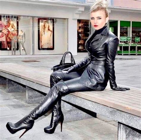 pin by gip joseph on lady leather outfit black leather gloves
