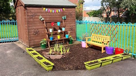 Garden Ideas Outside Playground Preschool Construction Area