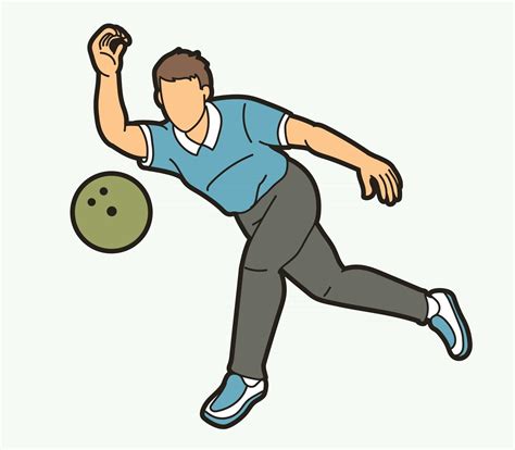 Bowler Bowling Sport Male Player 2468088 Vector Art At Vecteezy