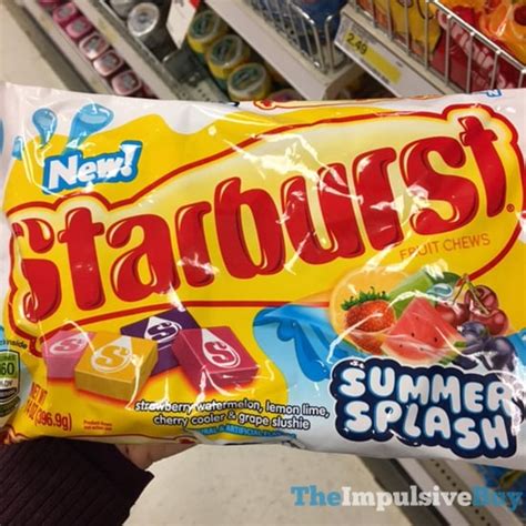 Spotted On Shelves Starburst Summer Splash Fruit Chews The Impulsive Buy
