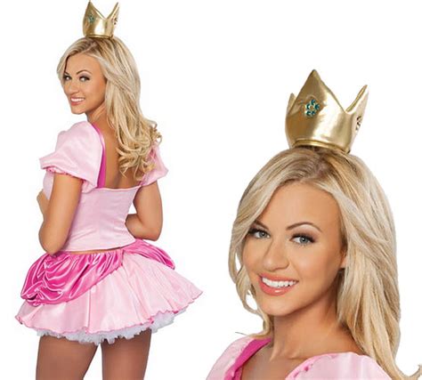 Sexy Princess Peach Halloween Costume