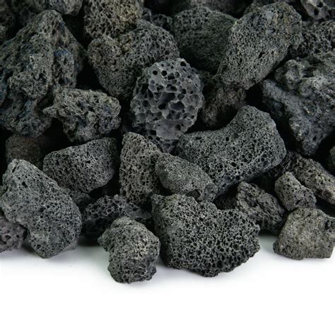 Black Lava Rock 34 Volcanic Lava Rock For Fire Pits And Fireplaces
