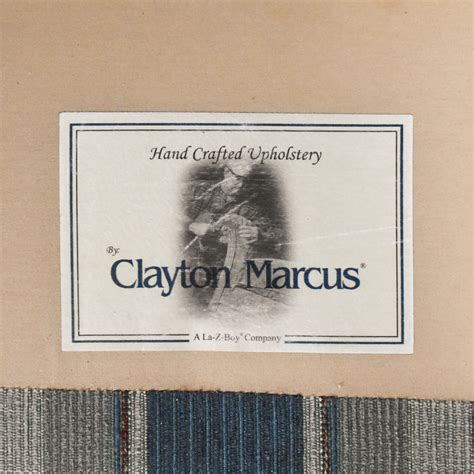 70 Off Clayton Marcus Clayton Marcus Plaid Three Cushion Sofa Sofas