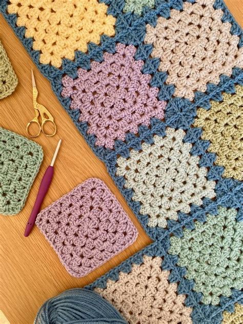 Joining Crochet Squares Granny Square Crochet Pattern Crochet Blanket Hot Sex Picture
