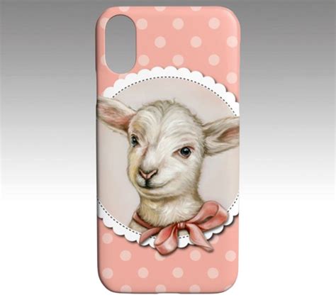 Lamb Phone Case Sheep Iphone Cover Baby Sheep Mobile Case Etsy Canada