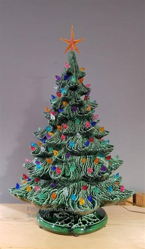 Large Ceramic Christmas Trees Fifth Avenue Designs Inc