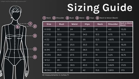 Size Chart Designer Knitwear Bamboo Couture Womens Apparel Fashion