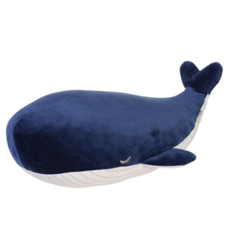 Fancytrader Huge Giant Blue Whale Plush Toys Big Stuffed Soft Shark