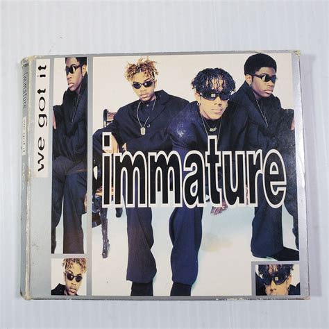 Immature We Got It Promotional Cd 1995 Ebay
