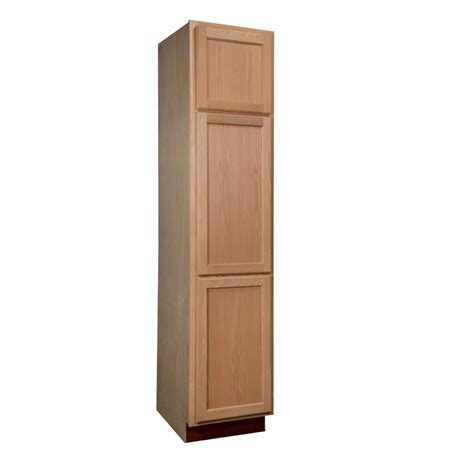 Huge high corner kitchen pantry cabinet for pull out kitchen. Unfinished Oak 18" Pantry Cabinet | SKU: 50089943 | Home ...