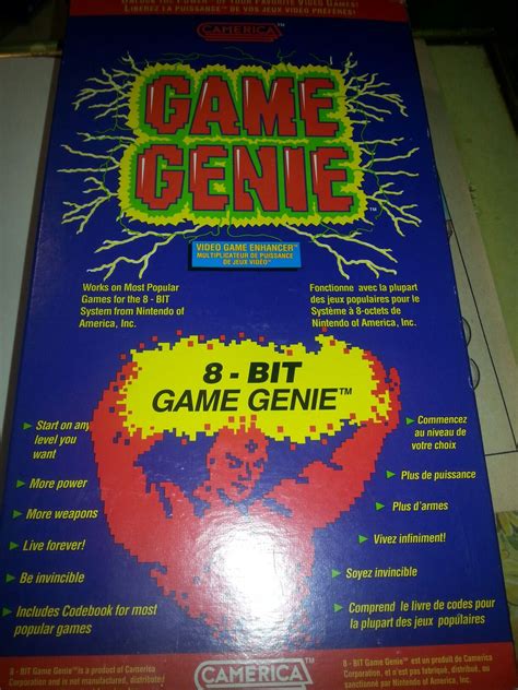 Game Genie Nes Box Art