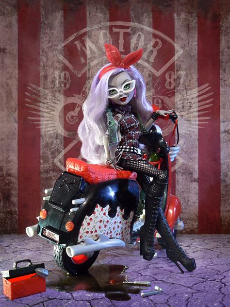 Рокабилли Monster High Dolls Monster High Custom Monster High Repaint