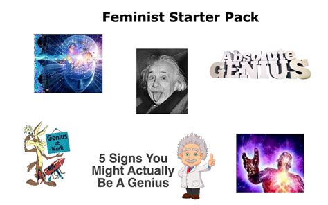 Feminist Starter Pack Starterpacks