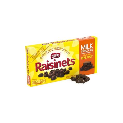 Nestle Raisinets Milk Chocolate Candy Raisins 35 Oz Box 15 Boxes