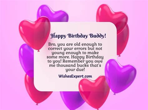 25 Extremely Funny Birthday Wishes For Male Friend