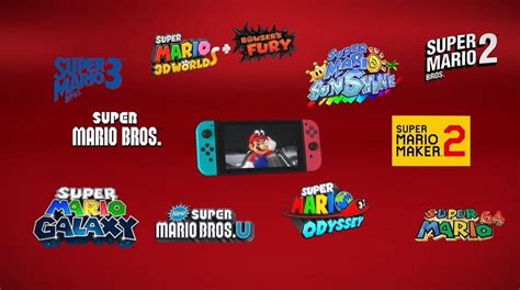 Nintendo Repasa En Este Nuevo Tráiler Varios Juegos De Super Mario Para