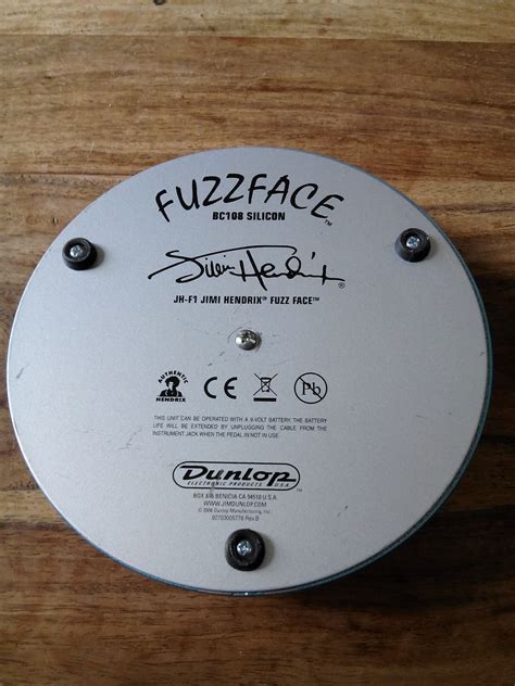 Photo Dunlop Jhf1 Jimi Hendrix Fuzz Face Dunlop Jhf1 Jimi Hendrix