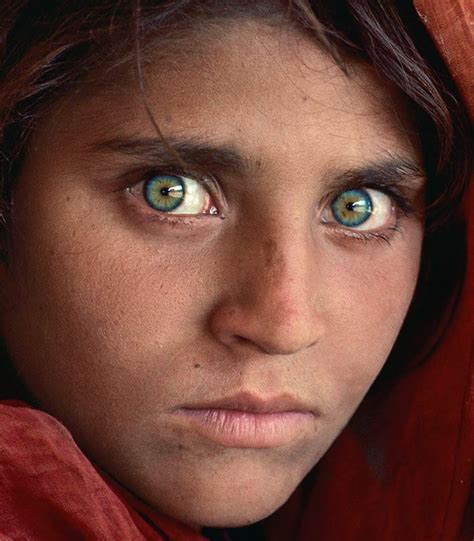 تصویر دختر چشم سبز افغان رکورد زد بهار نیوز