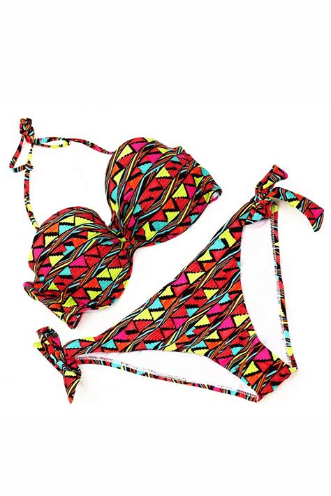 Hot Selling Two Piece Halter Sexy Girls Swimwear Bikini Beachwear China Swimwear Beachwear And