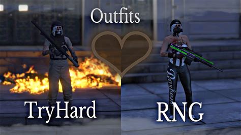 Gta Online Current Female Tryhardrng Outfits Youtube