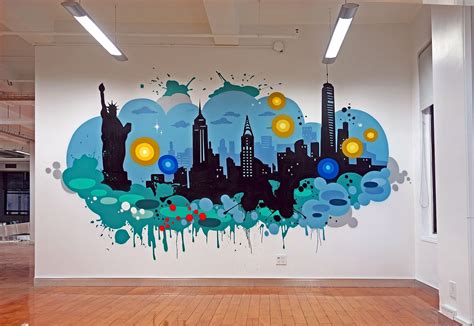 Office Mural Graffiti Murals Graffiti Wall