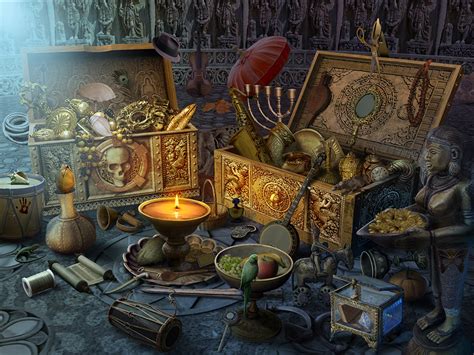 My palete: hidden object game backgrounds