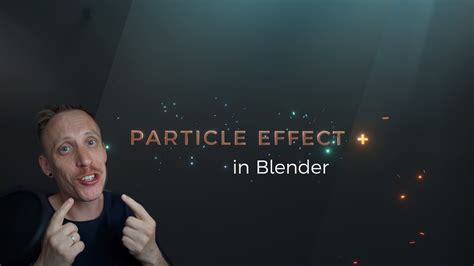 Easy Particle Effect For Blender Tutorial Youtube