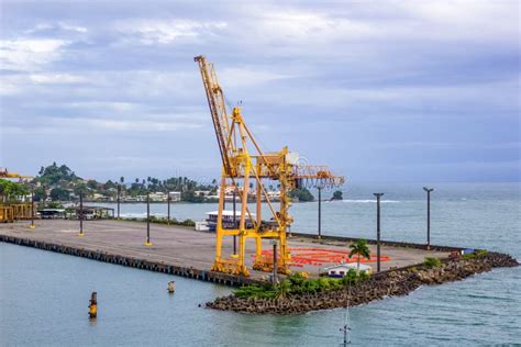 Port Limon Seaport In Costa Rica Stock Image Image Of Nature Shore