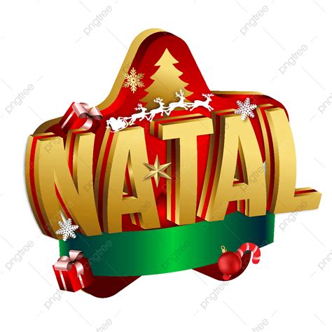 Natal Clipart Vector Natal Premium 3d Label Design Natal Merry
