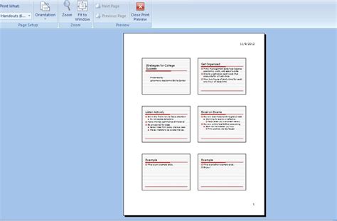 How To Print Handouts With Notes Using Powerpoint 2007 Hubpages