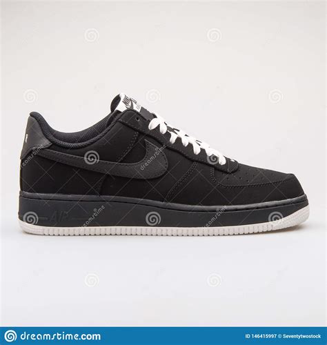 Nike Air Force 1 Black Sneaker Editorial Photography Image Of Nike