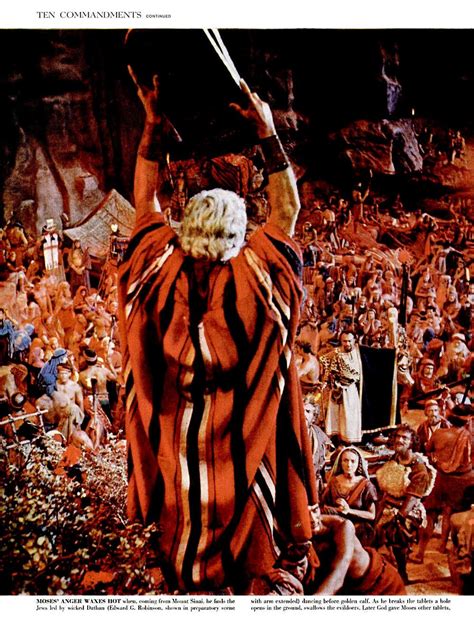 Demille's the ten commandments may not be the most subtle and sophisticated entertainment ever concocted, but it tells its story with a clarity and vitality that few biblical scholars have ever been able to duplicate. Insomnia Notebook: "Behold his mighty hand!" The Ten ...