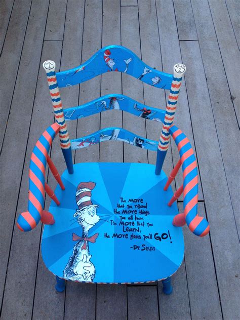 Dr Seuss Chair That Will Be Donated To My Kids Kindergarden Class