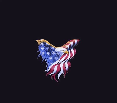 American Flag Eagles Wallpapers Top Free American Flag