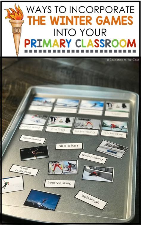 6 Ways To Incorporate The Winter Games Into Your Primary Classroom