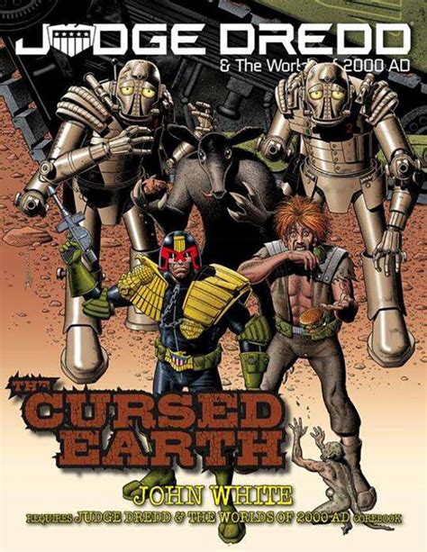 Judge Dredd The Cursed Earth RPG Sourcebook Is Now Available The