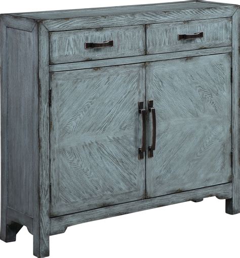 Silverdell Blue Accent Cabinet Rooms To Go