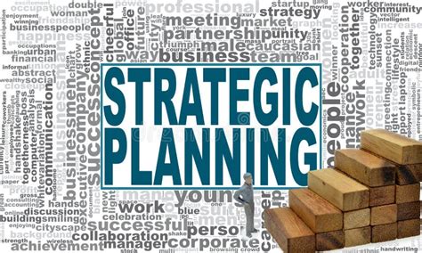 Strategic Planning Word Cloud Stock Illustration Illustration Of