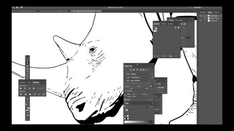 Tracing Over Photos In Illustrator Youtube