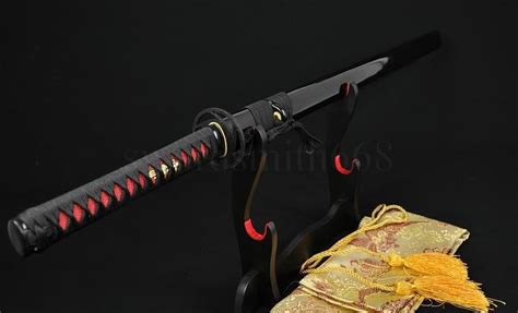 41 Handmade Japanese Samurai Ninja Sword Black Full Tang Blade